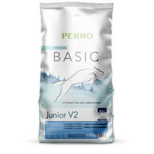 Kép 1/2 - PERRO-Basic-Junior-V2-kutyatap-10kg