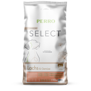 Kép 1/2 - PERRO-Select-Grain-Free-Lazac-es-Zoldseg-kutyatap-minta