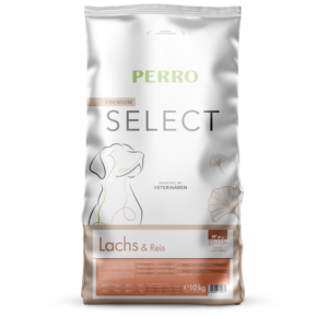 Kép 1/2 - PERRO-Select-Lazac-es-Rizs-kutyatap-10kg