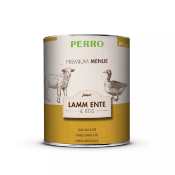 PERRO-Premium-Menue-Junior-Kacsa-es-Barany-kutyakonzerv