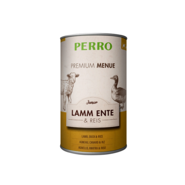 PERRO-Premium-Menue-Junior-Kacsa-es-Barany-kutyakonzerv