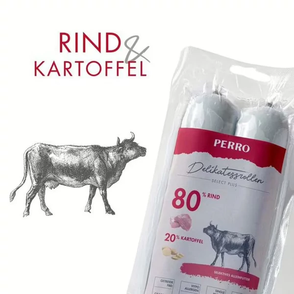 PERRO Select Plus Prémium Kutyapárizsi - Marha és Krumpli